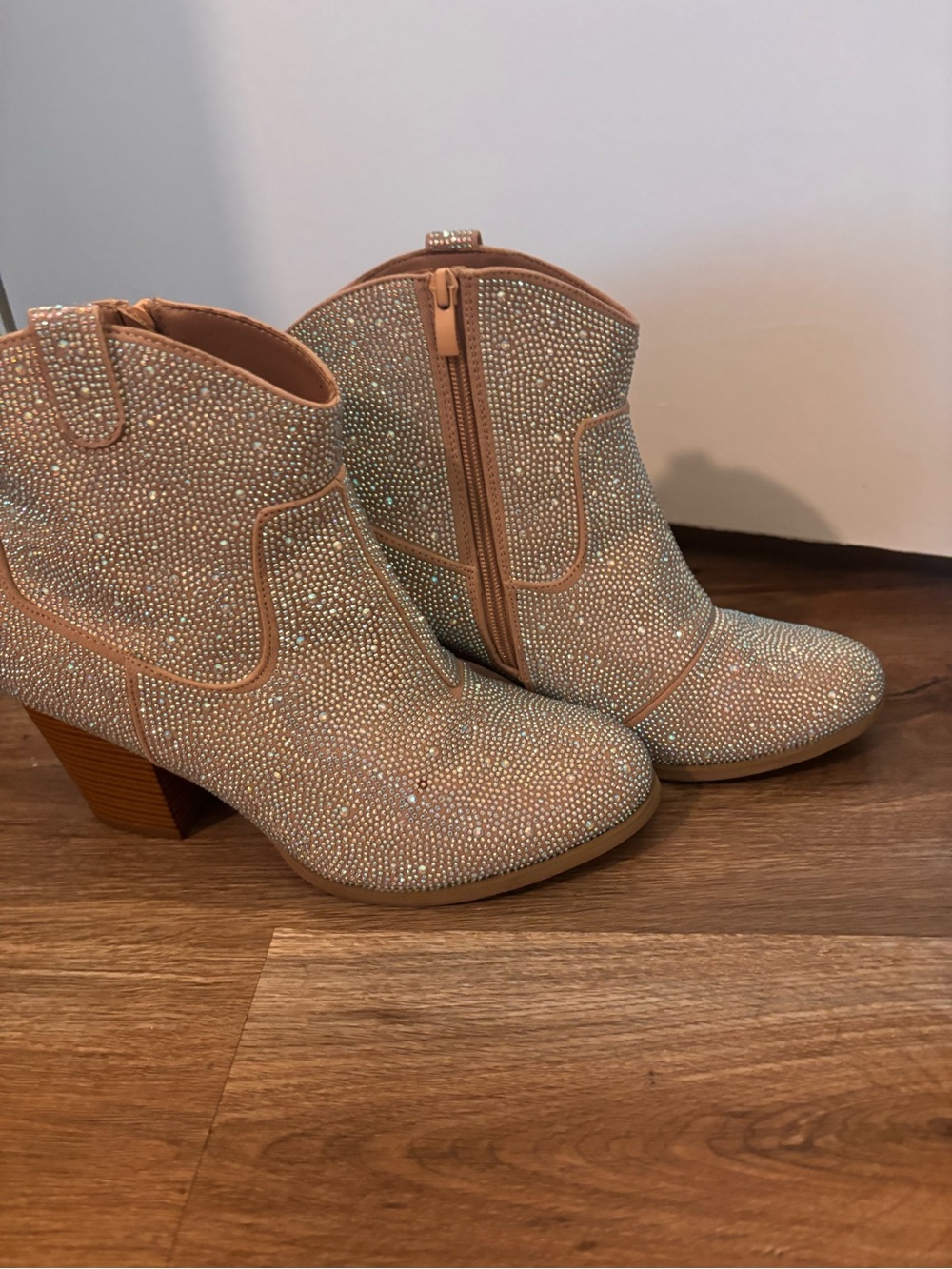Embellished Western Bootie (WW) size 10W